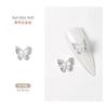 Nuevas joyas de aleación de amor para decoración de uñas, estilo japonés y coreano, con diseño de perla dorada y plateada, accesorios de bricolaje para uñas con diamantes, pegatinas de diamantes.