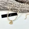 Colar com Pingente Cavalo de Troia Rachado pelo Gelo do Ano do Zodíaco, Design Exquisito e Moderno, Corrente para Clavícula de Nicho, Corrente de Pescoço da Moda