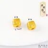 Joias da Dinastia Tang Ouro DIY Caractere da Sorte Vazado Lingote Aumentador de Riqueza Contas Espaçadoras Contas de Transferência Conjunto de Pulseira