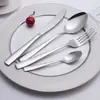 Acero Inoxidable Cuchillo Tenedor Cuchara Restaurante Occidental Hotel Set de 16 Piezas Set de 20 Piezas Set de 24 Piezas Juego de Cubiertos