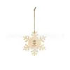 Placas Decorativas de Natal Eastommy, Decorações para Árvore de Natal, Peças de Pendurar de Madeira, Decorações de Natal Estilo Americano e Europeu