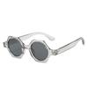 Nuevas Gafas de Sol Poligonales de Otoño, Gafas Geométricas Personalizadas Transfronterizas, Gafas de Sol Coloridas de Moda Europea y Americana para Mujer