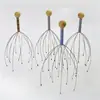 Massageador de Cabeça Polvo Extração da Alma Coçar a Cabeça Artefato para o Couro Cabeludo Meridiano Coceira Relaxamento Absorvedor