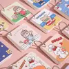 Mini Caderno Fofo para Estudantes, Caderno de Vocabulário de Bolso com Argolas, Caderno de Folhas Soltas, Prêmio de Presente Infantil