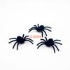 Simulación transfronteriza flocado animal ratón murciélago negro gris pelo largo araña animal pequeño decoración de Halloween
