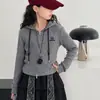 Conjunto con Capucha de Otoño para Niñas Nuevo Conjunto de Ropa Infantil: Elegante Conjunto de Dos Piezas con Pantalón Largo y Sudadera para Ropa Casual de Otoño e Invierno