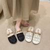 Novos Sapatos de Pescador com Solado Macio 2025, Meias Pantufa com Biqueira, Peça Externa Feminina de Verão, Slip-Ons com Saias, Sandálias Vazadas Respiráveis