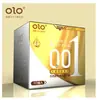 Condones olo 001 ácido hialurónico ultra finos invisibles para hombres, al por mayor para suministros de planificación familiar
