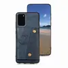 Adecuado para Funda de Teléfono Móvil Sxs20Ultra A6 A71 Cubierta de Cuero Doble Cierre Montaje en Coche Anticaídas Funda Protectora para Teléfono Móvil A6Plus