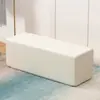 Banqueta de sofá banqueta retangular longa banqueta para provador banqueta especial de armazenamento para loja de roupas banqueta de emenda de extensão de sofá