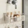 Cesta colgante para estante de ducha, estante de almacenamiento para baño sin taladro, estante para baño para inodoro para almacenamiento de gel de ducha y champú