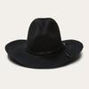 Cross-border Hot Sale Homens Lã Jazz Edge Topper Chapéu Moda Denim Estilo Feltro Chapéu Cavalheiro Cavaleiro Chapéu Inverno