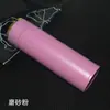 Taza de vacío creativa inteligente con medición de temperatura de acero inoxidable 304 transfronteriza, taza recta de negocios, taza de temperatura para hombres y mujeres, impresión de regalo