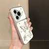 Aplicável à Capa de Celular Huawei Pura 90 Pro Max Desenho Animado Estilo Coreano P80 Por Nova Borboleta Metálica Criativa de Alta Qualidade