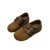 Zapatos Birkenstock Retro de Suela Gruesa Cobertura Total para Mujer Otoño 2026 Nuevo Estilo Aumento de Altura Interior Versátiles Cómodos Mocasines Zapatos Individuales Birkenstock