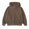Sudadera con capucha de 400 g de copo de nieve pesado, estilo americano retro antiguo, edición ancha para hombre y mujer