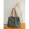 Simple Retro 2023 Nueva Bolsa de Tela Oxford Portátil Bolso Tote Nit para Viajes al Trabajo Bolso de Hombro de Gran Capacidad