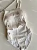 [4 Colores] Nuevo Color Caramelo Sexy Corte en la Cintura Flor de Alto Nivel para Vacaciones Cubre Vientre Aspecto Adelgazante Traje de Baño de una Pieza para Mujer