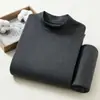 Roupas de Outono Calças de Outono Conjunto Masculino Suéter 100% Algodão Todo Algodão Roupa Íntima Quente Fina Conjunto de Roupa Íntima Masculina para Outono e Inverno para Meia-idade e Idosos