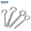 Tornillos para Ojo de Oveja Acero Inoxidable Autorroscantes Anillos de Elevación Abiertos y Cerrados Tornillos de Ojo de Oveja Galvanizado Mayoreo
