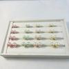 Nuevos Pendientes de Perla Shijia de Colores con Proceso de Galvanoplastia Láser 2025 Aguja de Plata 925 Moda Elegante para Mujer