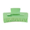 Amazon Pinza Rectangular de Color Caramelo Huiyun Pinza de Tiburón Mate Pinza Simple para el Cabello Pinza para Volumen Grande de Cabello