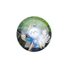 Fabricantes fornecem chapa estanhada filme brilhante fabricação de emblemas de chapa emblema de chapa logotipo de desenho animado criativo medalha de anime emblema