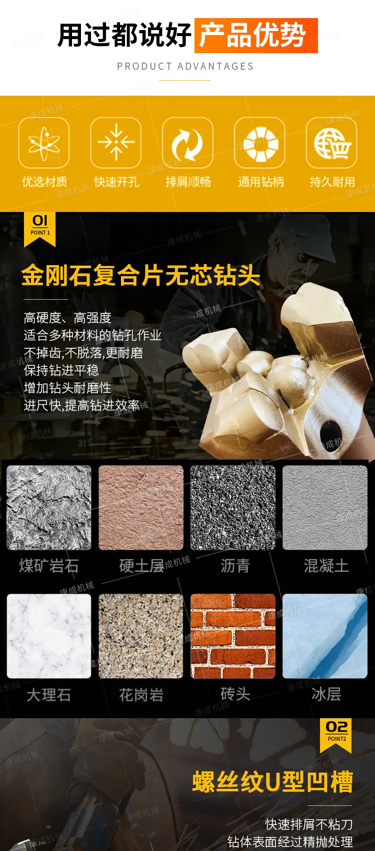 康成三翼金刚石钻头详情1_02