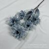 Flor artificial de peonía Tianzhu de 5 cabezas, dalihua, para bodas, salones de bodas, hoteles, decoración de suelo, fábrica de flores artificiales al por mayor
