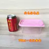 Caja de embalaje para pastel de lasaña de 709 ml, fiambrera de plástico, postre fresco desechable, caja para pescado de frutas, venta al por mayor