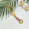 Cordão para Celular Colorido Dopamina, Chaveiro Tecido, Alça Anti-Perda Destacável, Corda para Pendurar na Mochila, Alça de Pulso
