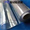 Tapete de Mesa de Vidrio Suave de PVC Transparente, Anti-Manchas, Anti-Quemaduras, Lámina de Cristal, Impermeable, Rollo de Cortina de Puerta a Prueba de Viento, Vidrio Suave Transparente