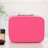 Nova bolsa de cosméticos grande à prova d'água para cartas, estojo de cosméticos portátil de PU para viagem, estilo coreano, bolsa de armazenamento para cosméticos
