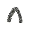 Grampo de cabelo em V de celebridade da internet, temperamento, strass, acessório de cabelo para rabo de cavalo alto, artefato de fixação de transição para cabelo curto, grampo de cabelo para prender a parte de trás da cabeça