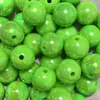16mm Sin Rayaduras Color Sólido UV Colorido Concha Agujero Recto Cuentas Redondas Hechas a Mano DIY Cuentas Sueltas Transmisión en Vivo Accesorios Hechos a Mano