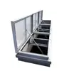 Tragaluz de ventilación de extracción de humo eléctrico Translable Habitación con luz solar Tejado inclinado Puertas y ventanas Tragaluz grande Translable Tragaluz de aleación de aluminio con control remoto