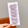 Pasador de Pelo con Lazo para Niña Estilo Nuevo 2025 Pinza para Flequillo de Niña Dulce Adorno para la Cabeza de Bebé Personalización