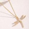 Collar Colgante de Moda Transfronterizo Aliexpress Lujo Ligero con Circonita para Mujer, Cadena para Clavícula de Gama Alta de Nicho Completamente Diamantada, Venta al por Mayor desde el Fabricante