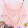 Exportar ropa interior de talla grande para mujer con sobrepeso mm200 kg fibra de bambú cintura alta talla extra roja madre ropa interior modal