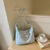 Bolso de nailon con estampado de estrellas estilo coreano, bolso de hombro grande de verano para mujer, versátil y elegante, adecuado para estudiantes y personas que van al trabajo, bolso cruzado