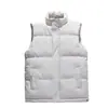 Colete de Algodão Liso de Inverno Masculino Tamanho Grande Quente Engrossado Colete Roupa Externa Gola Alta Jaqueta Colete Gilet Roupa Masculina