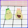 Juguetes de Comida de Dibujos Animados Fresa Realista Mango Limón Lichi Melocotón Frutas Gadgets Manualidades de Resina