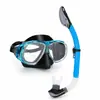 Promoción de Ola Set Profesional de Dos Piezas de Equipo para Snorkel Gafas de Buceo Tubo de Respiración Marco Grande Campo de Visión Amplio