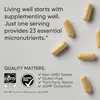 Tk Amazon Más Vendido Multivitamínico 23 Vitaminas y Minerales Cápsulas Vegetarianas 60 Piezas Mayoreo