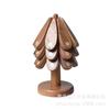 Cross-Border Tree Coaster Decoração de mesa para casa Ornamentos Pratos Almofada de isolamento Madeira maciça Chá da tarde Café Coaster