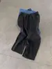 Calça de moletom GAGD estilo americano, lavada e com efeito desgastado, 360G, batik, para mulheres, outono 2026, calça casual larga, solta, com corte curvo