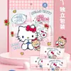 Toalhas Comprimidas Sanrio, 20 Peças Por Pacote, Toalhas de Limpeza Facial, Embaladas Individualmente, Toalhas Faciais Descartáveis Portáteis para Viagem