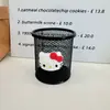 Contenedor de Bolígrafos de Hierro Estilo Insi Creativo Lindo para Estudiante Chica Almacenamiento de Escritorio Gran Capacidad