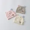 Benhui 2026 Nuevo Modelo Gorro de Punto Suéter Gorro de Bebé Estilo Nuevo de Primavera Gorro Suéter con Protección para las Orejas para Niños y Niñas para Salidas