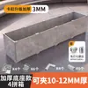 Abrazaderas fijas de placa acrílica engrosada, abrazaderas para azulejos de vidrio, fregaderos para verduras, macetas, jardineras, soportes de accesorios de aleación de aluminio